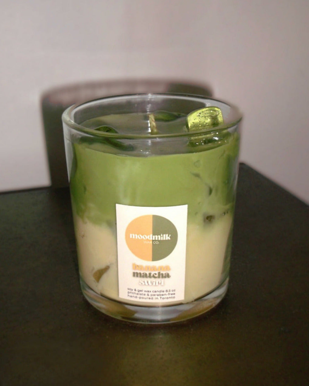 Banana Matcha Swirl